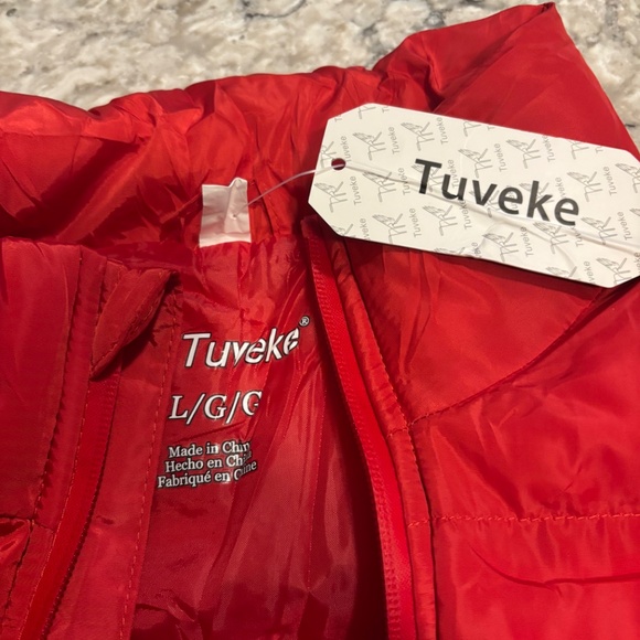 TUVEKE Men’s Puffer Vest Size L - Picture 2 of 2